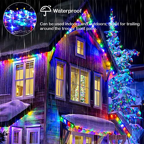 Purple and Orange 800LED 330FT String Lights C280724