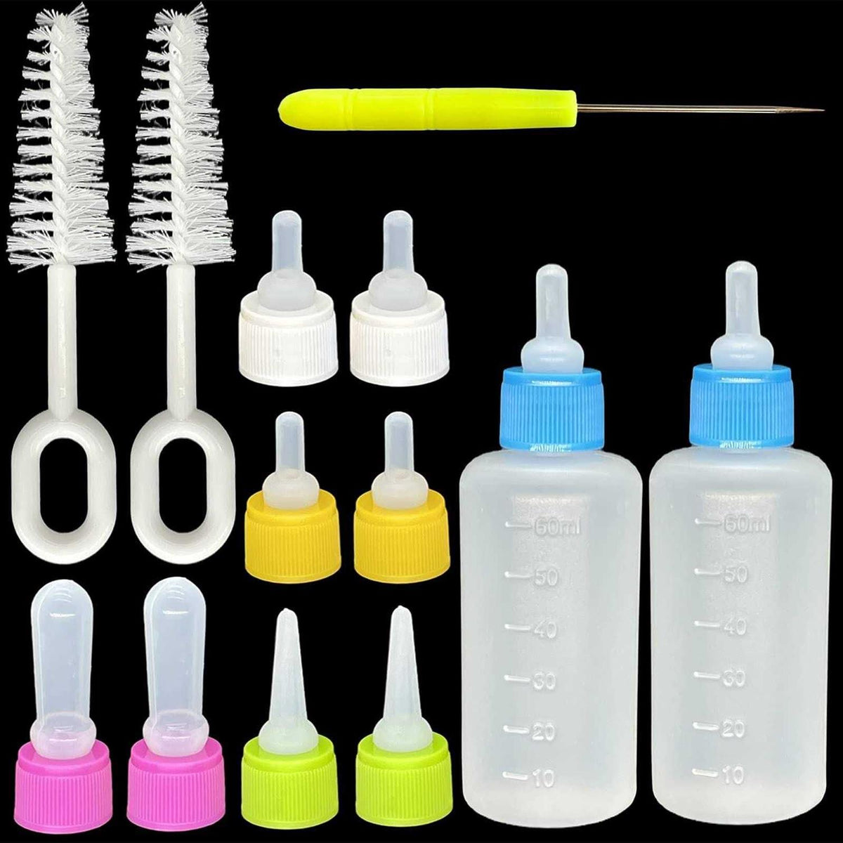 Squeeze Liquid Bottle Replaceable Silicone Teat U706242