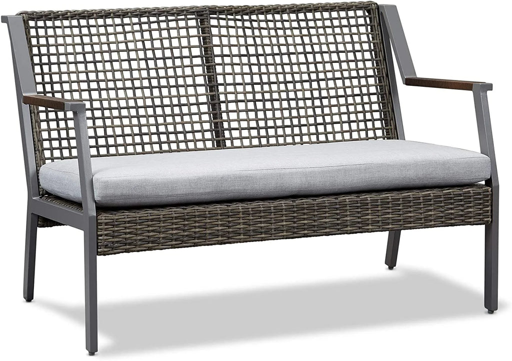 Gray Love Seat E134