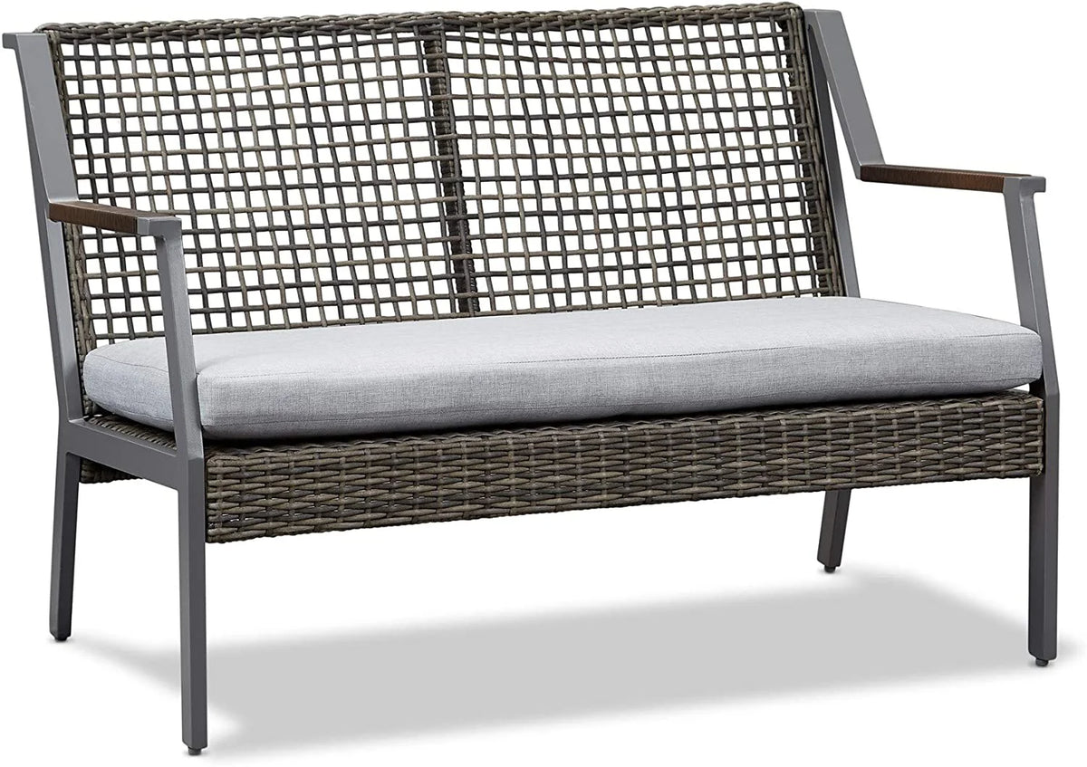 Gray Love Seat E134