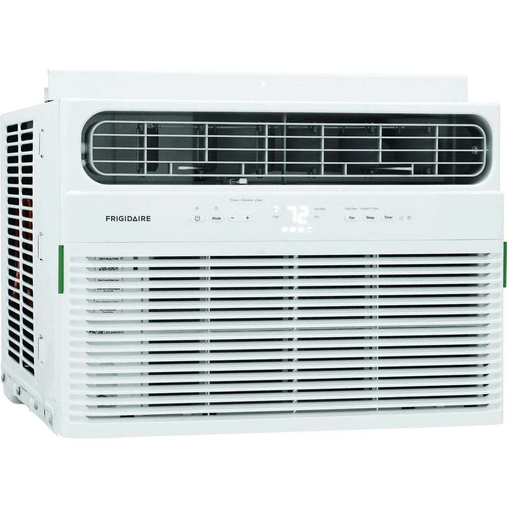 12,000 BTU Smart Window Air Conditioner with Wi-Fi and Remote in White P4006