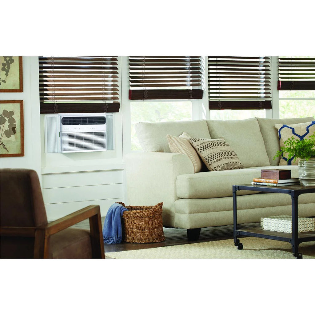 12,000 BTU Smart Window Air Conditioner with Wi-Fi and Remote in White P4006