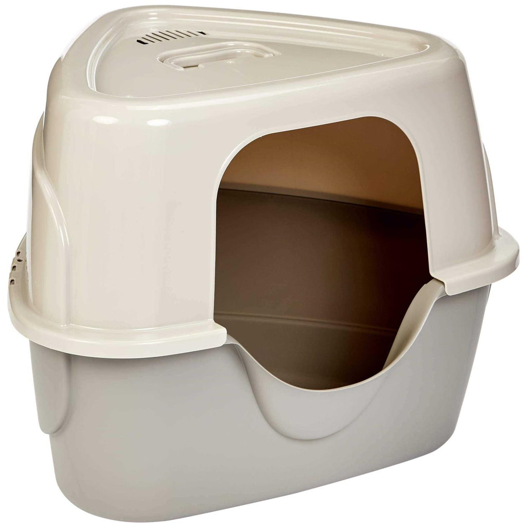Hooded Corner Cat Litter Box L67262