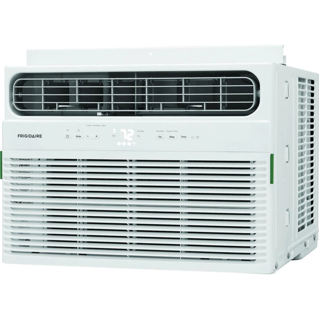 12,000 BTU Smart Window Air Conditioner with Wi-Fi and Remote in White P4006