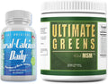 Coral Calcium Daily & Ultimate Daily Greens with MSM Powder M5302