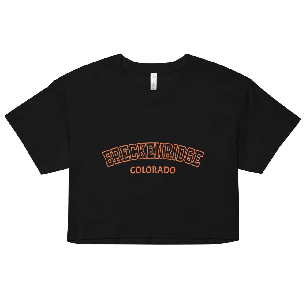 Black Crop Top Q870