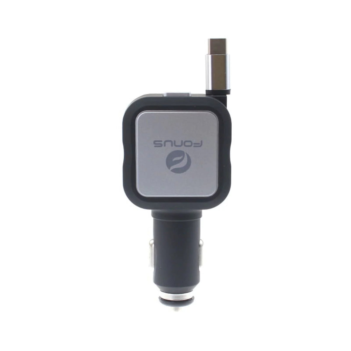 Retractable Mono Earphone with Car Charger Y619