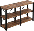 Rustic 47in 3-Tier Console Table R507