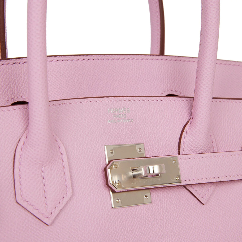 Mauve Sylvestre Epsom Handbag D99043