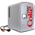 6 Can 4L Mini Electric Cooler Warmer Gray L30582