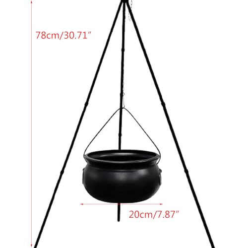 Halloween Cauldron Bowl Candy Bucket Decoration C771321