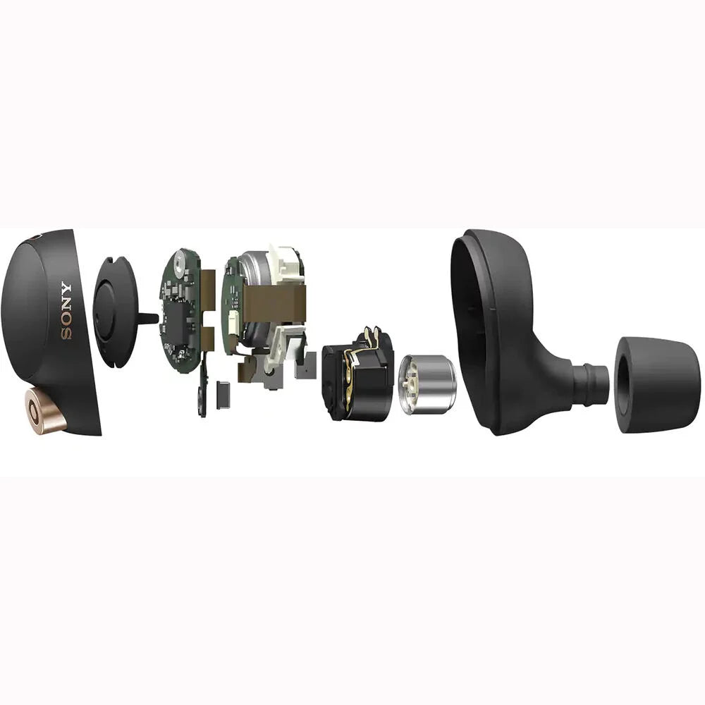 Black Noise-Canceling True Wireless In-Ear Headphones I803