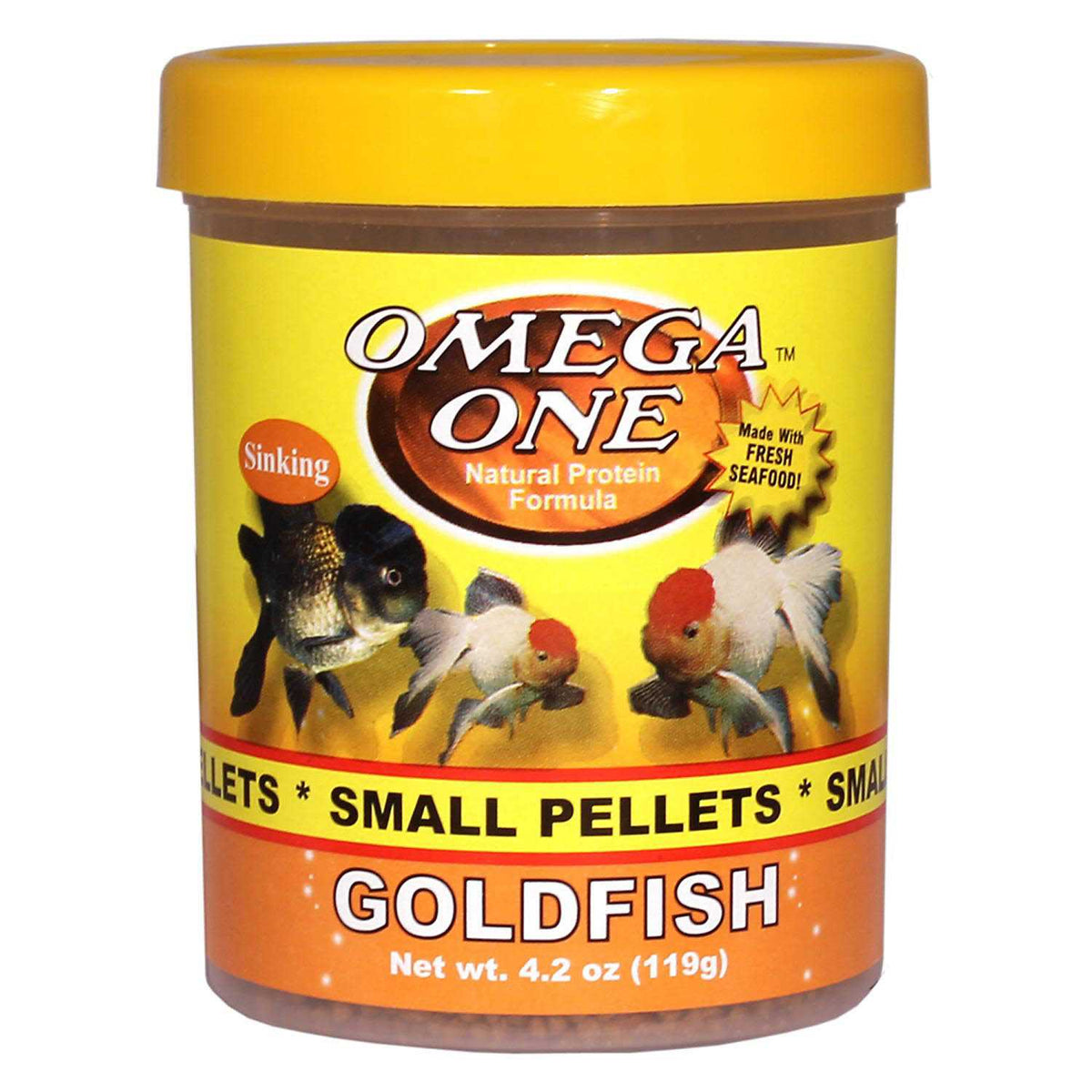 Goldfish Small Sinking Pellets Fish Food G62327
