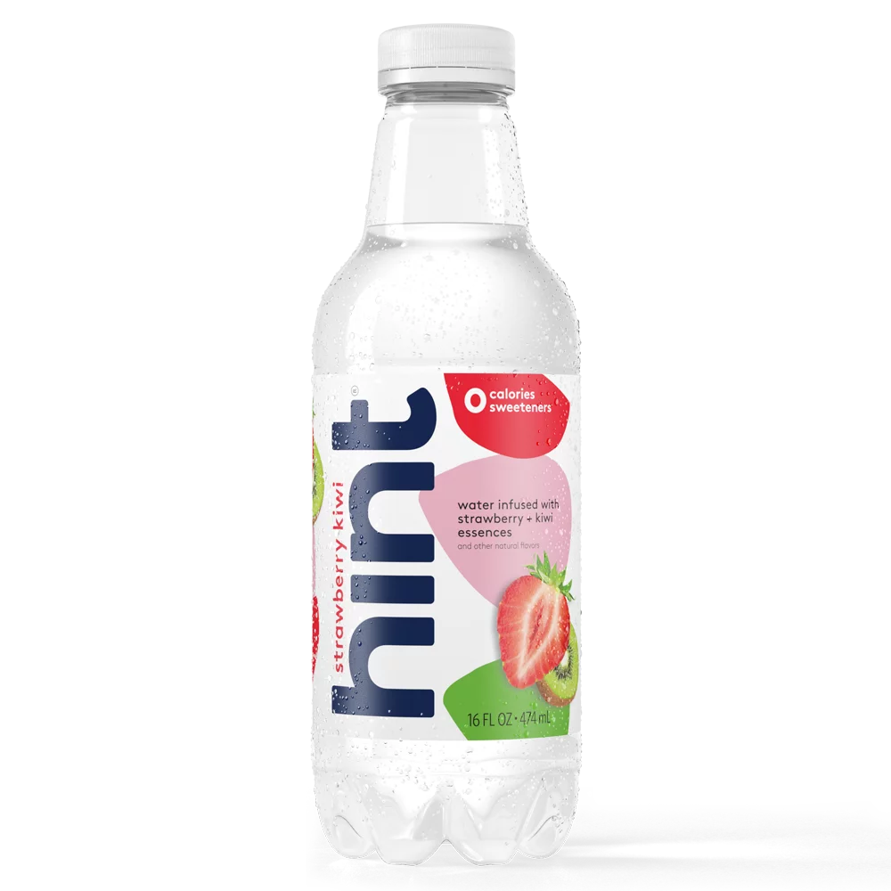 Strawberry Kiwi Water 12 Pack 16 Ounce Bottles Zero Sugar D212