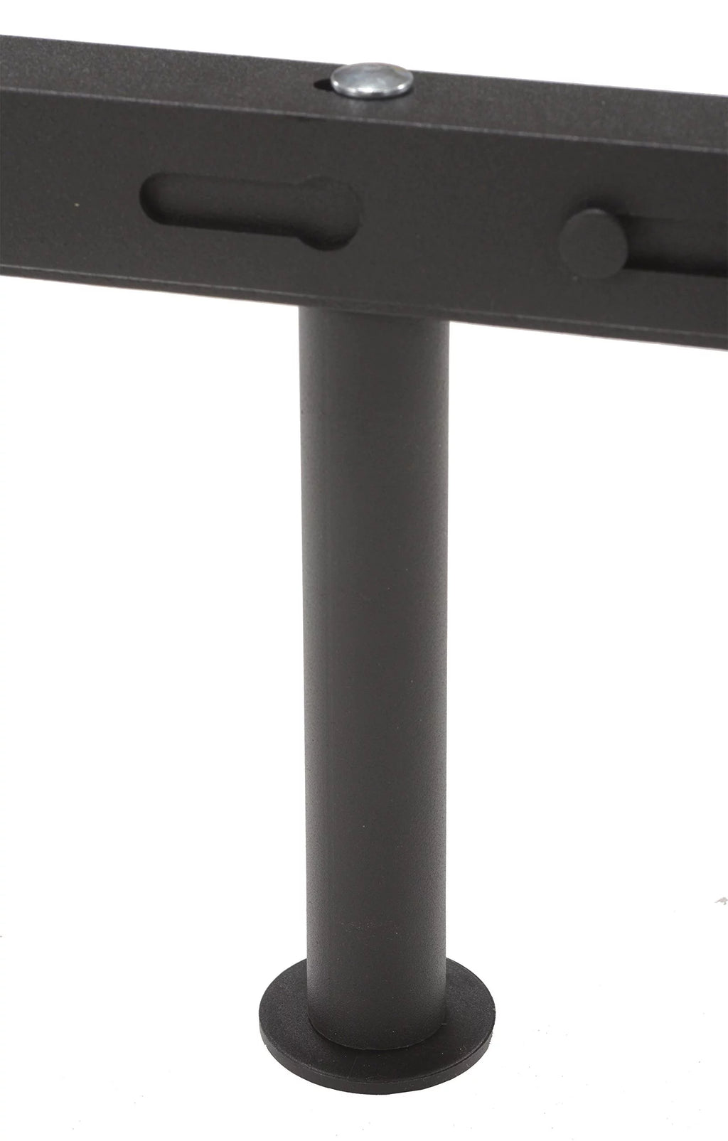 Adjustable Metal Bed Frame with Locking Wheels L893