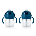 6 Oz Straw Cup with Handles 2 Pack V27171