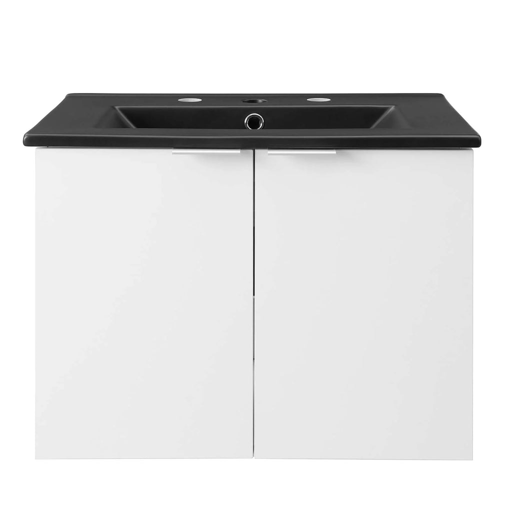 Wall Mounted Melamine Sink Vanity Cabinet B46654