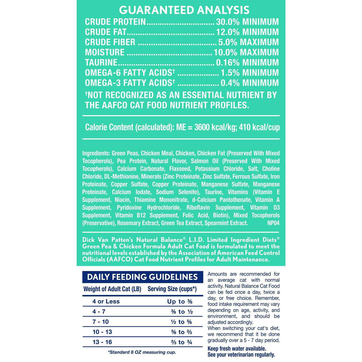 Limited Ingredient Diets Dry Cat Formula M11491