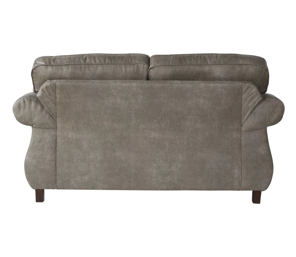 Faux Leather Upholstered Loveseat Q21400