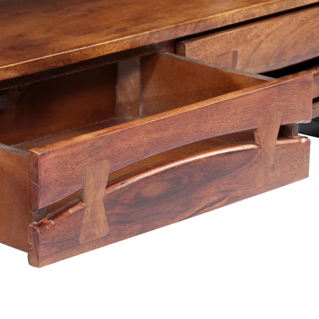 Solid Acacia Wood TV Cabinet W50987