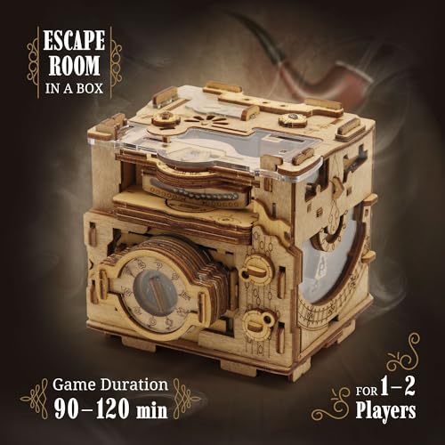 3D Wooden Sequential Puzzle Box O785324