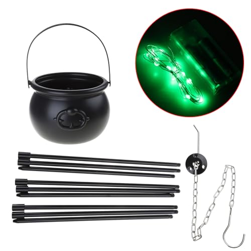 Halloween Cauldron Bowl Candy Bucket Decoration C771321