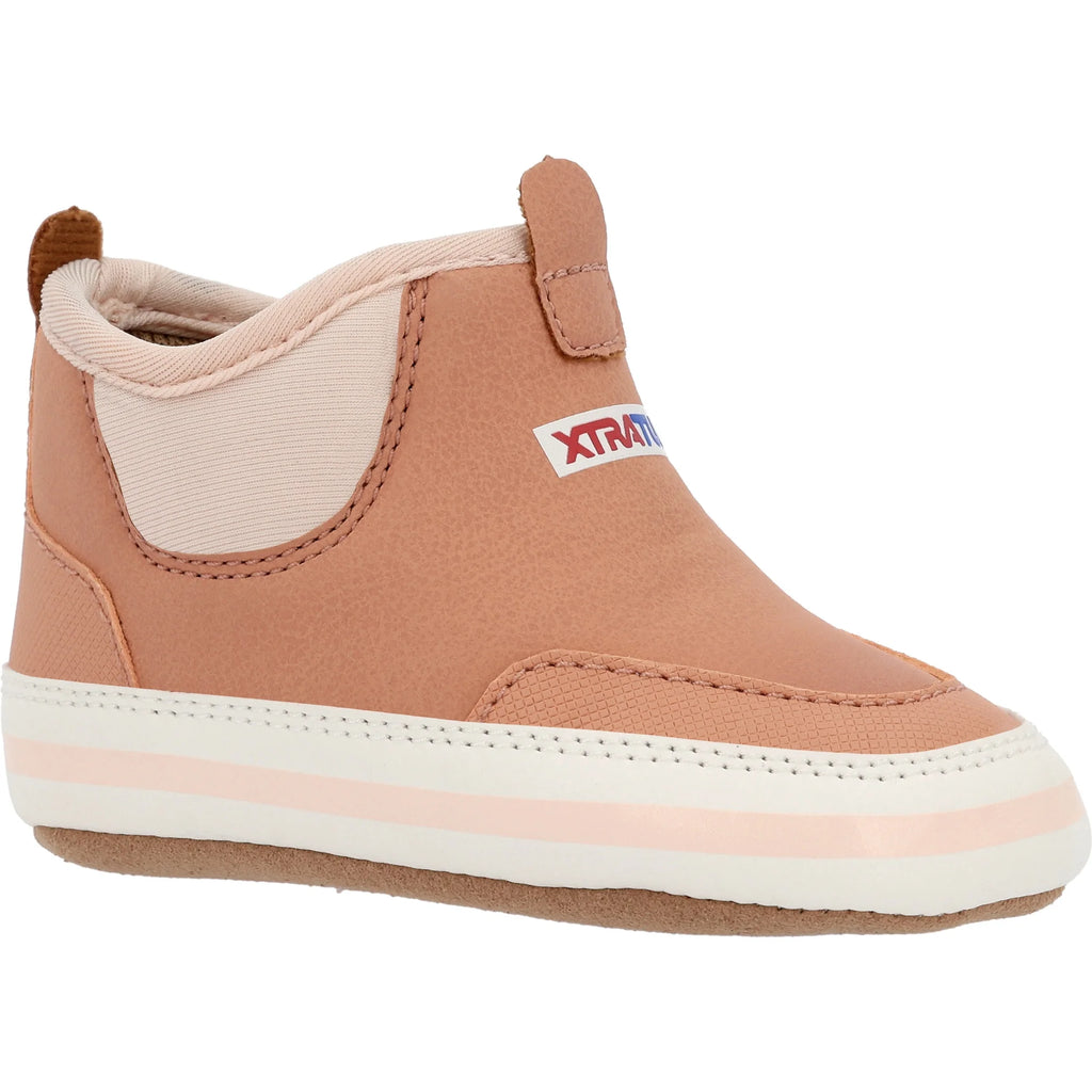 Blush Pink Ankle Deck Boot D62301