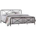 Metal King Bed Black G8975