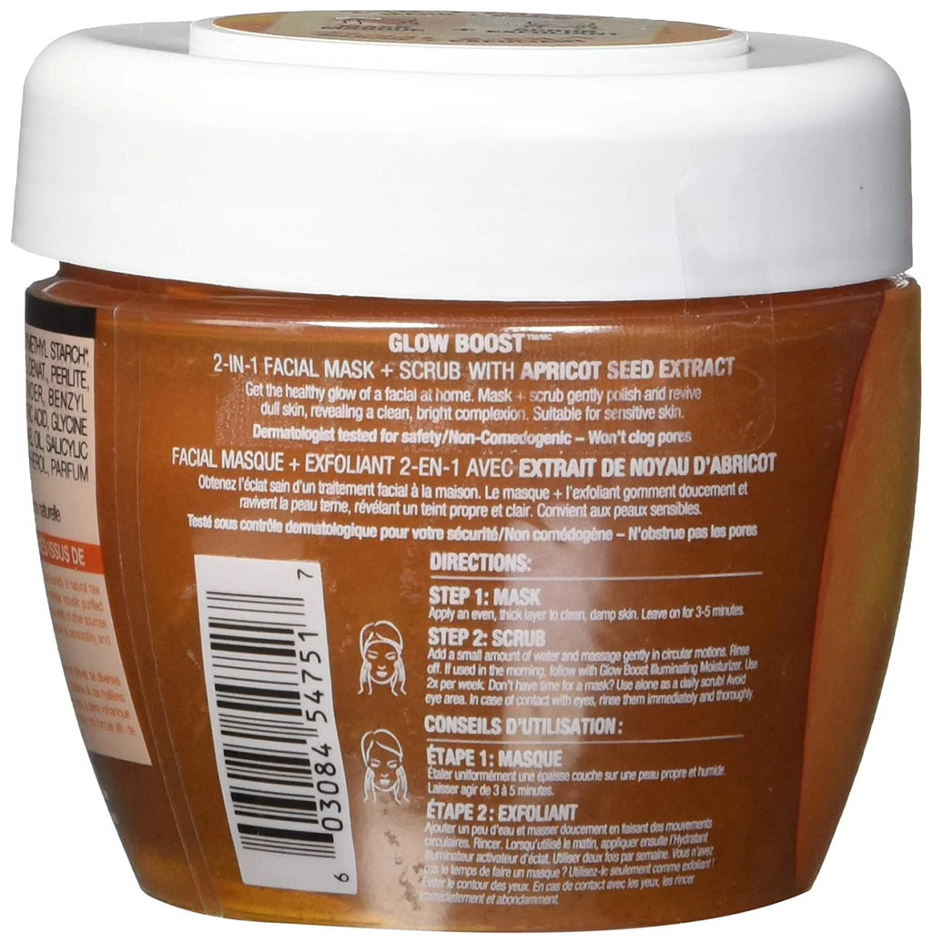 2-in-1 Facial Mask and Scrub Q542