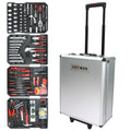 White 4 Layers Rolling Tool Box Set I15428