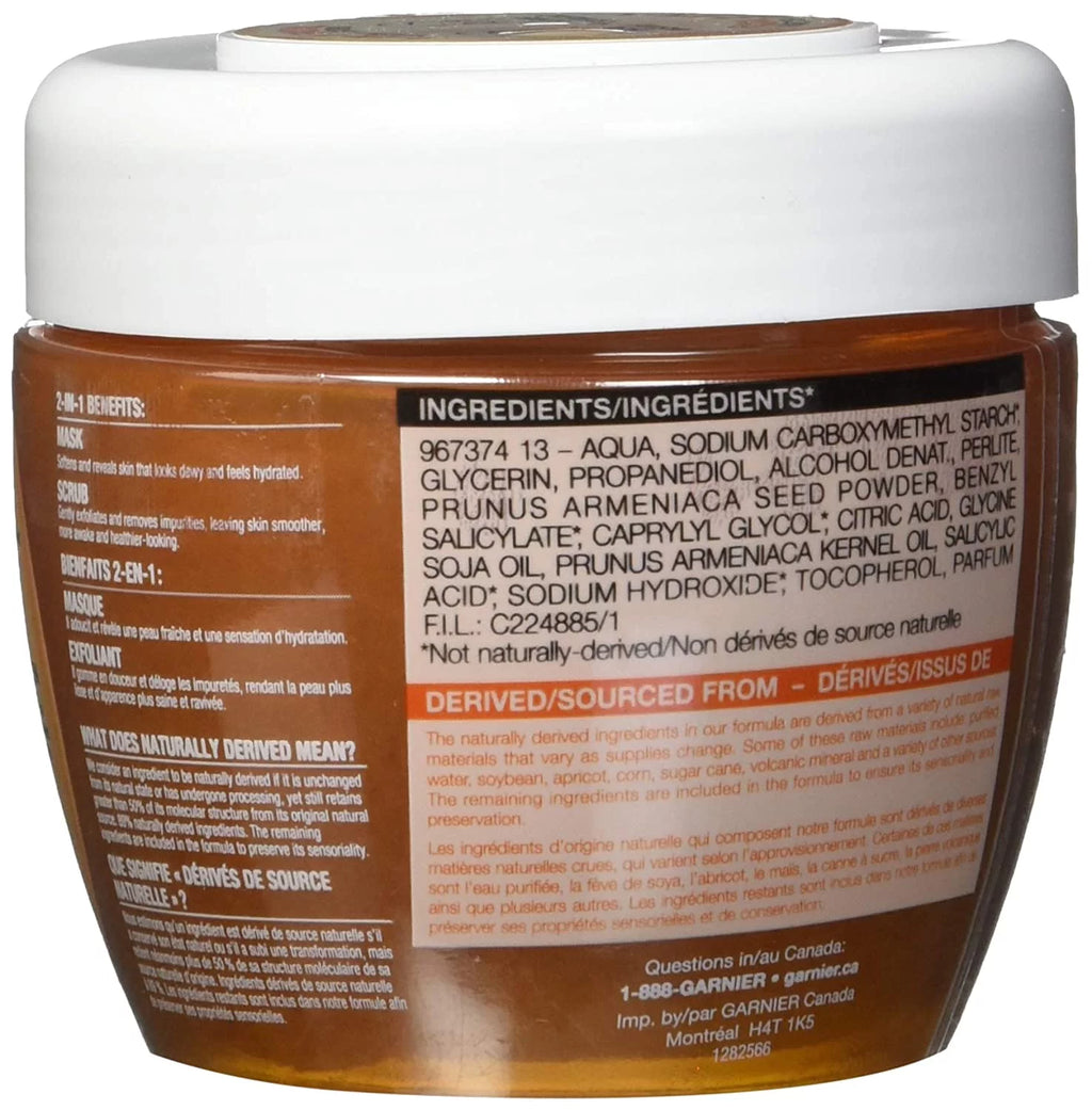 2-in-1 Facial Mask and Scrub Q542