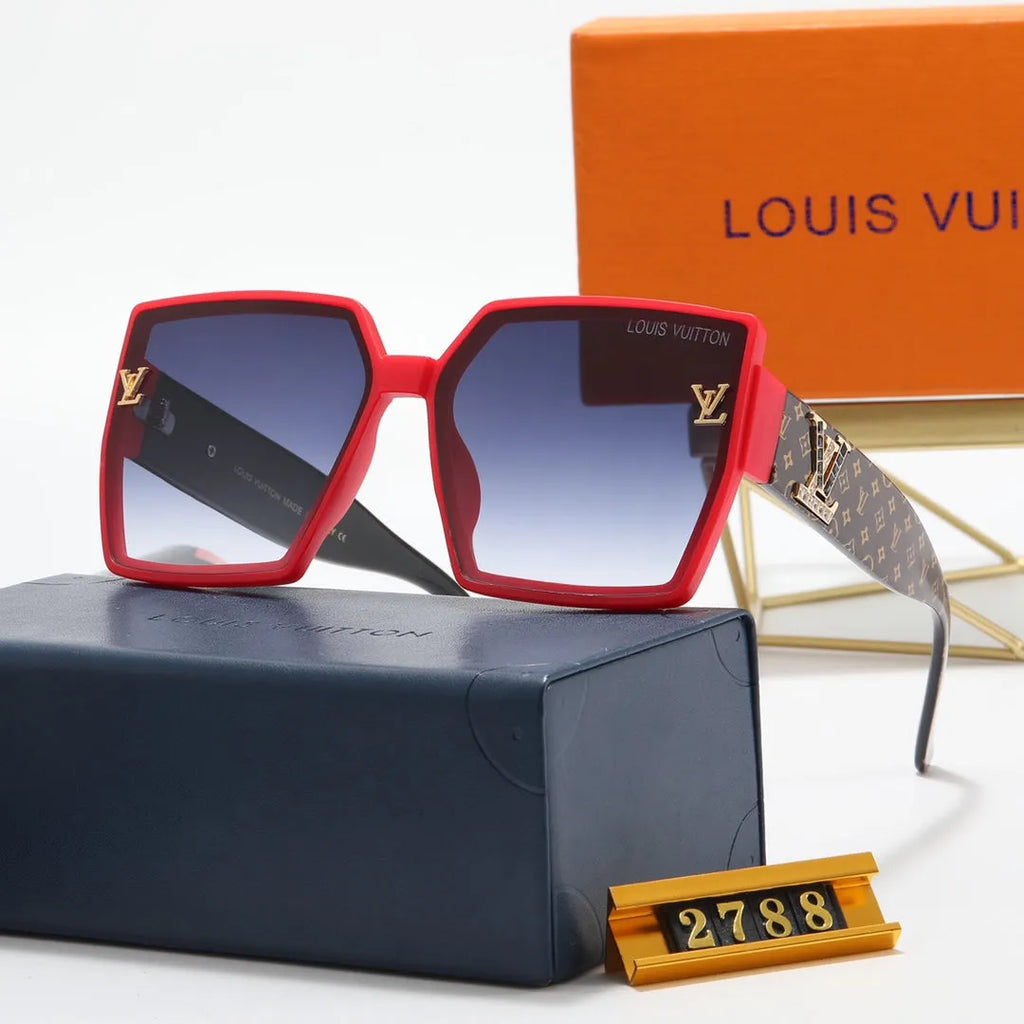 Square Rhinestone Polarized Sunglasses Z23410