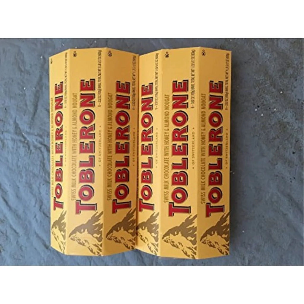 Swiss Milk Chocolate with Honey & Almond Nougat 12 Bars J9845