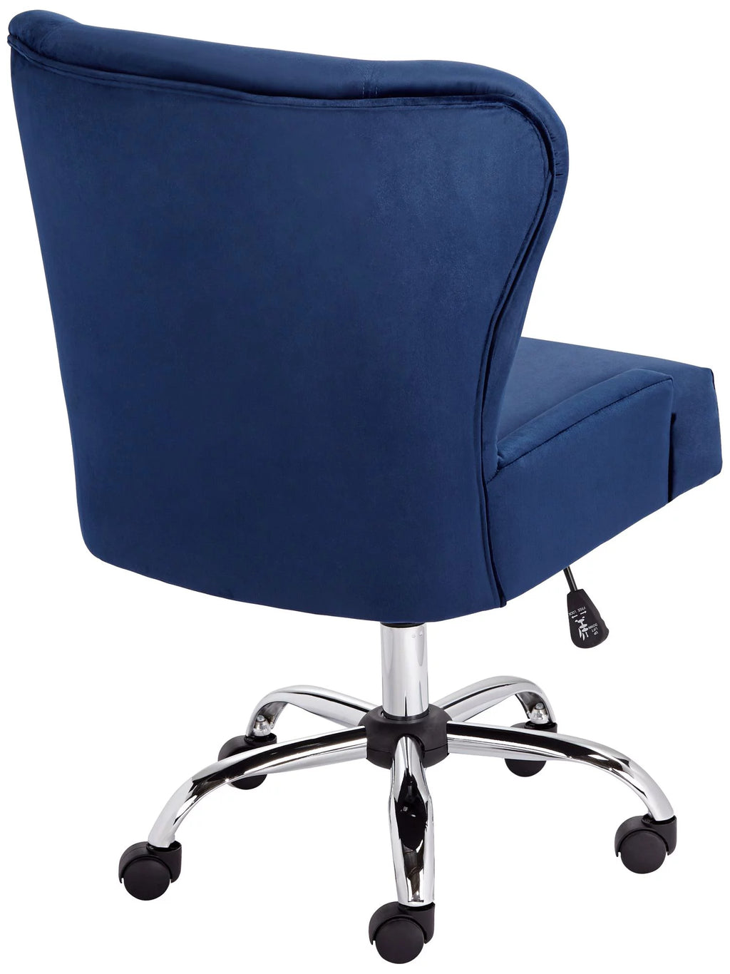 Blue Fabric Adjustable Office Chair F577
