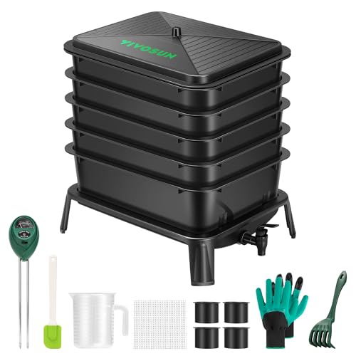 5-Layer 50L Worm Compost Bin H30291