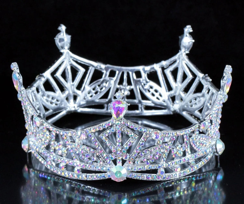 Austrian Rhinestone Crystal Hair Tiara B44914