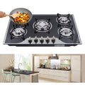 30" Stainless Steel 5 Burner Gas Cooktop E14474