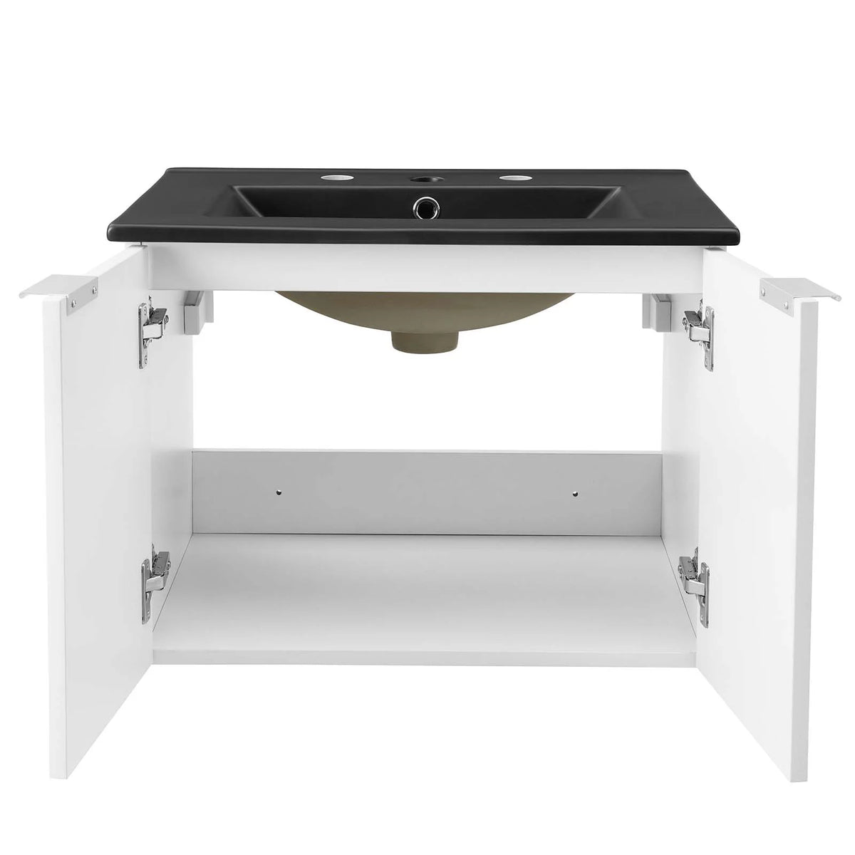 Wall Mounted Melamine Sink Vanity Cabinet B46654