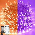 Purple and Orange 800LED 330FT String Lights C280724