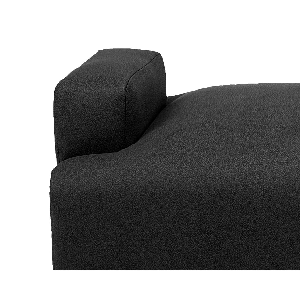 PU Leather Ottoman with Metal Frame K67343