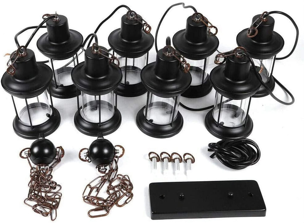 8-Light Farmhouse Chandelier A17965