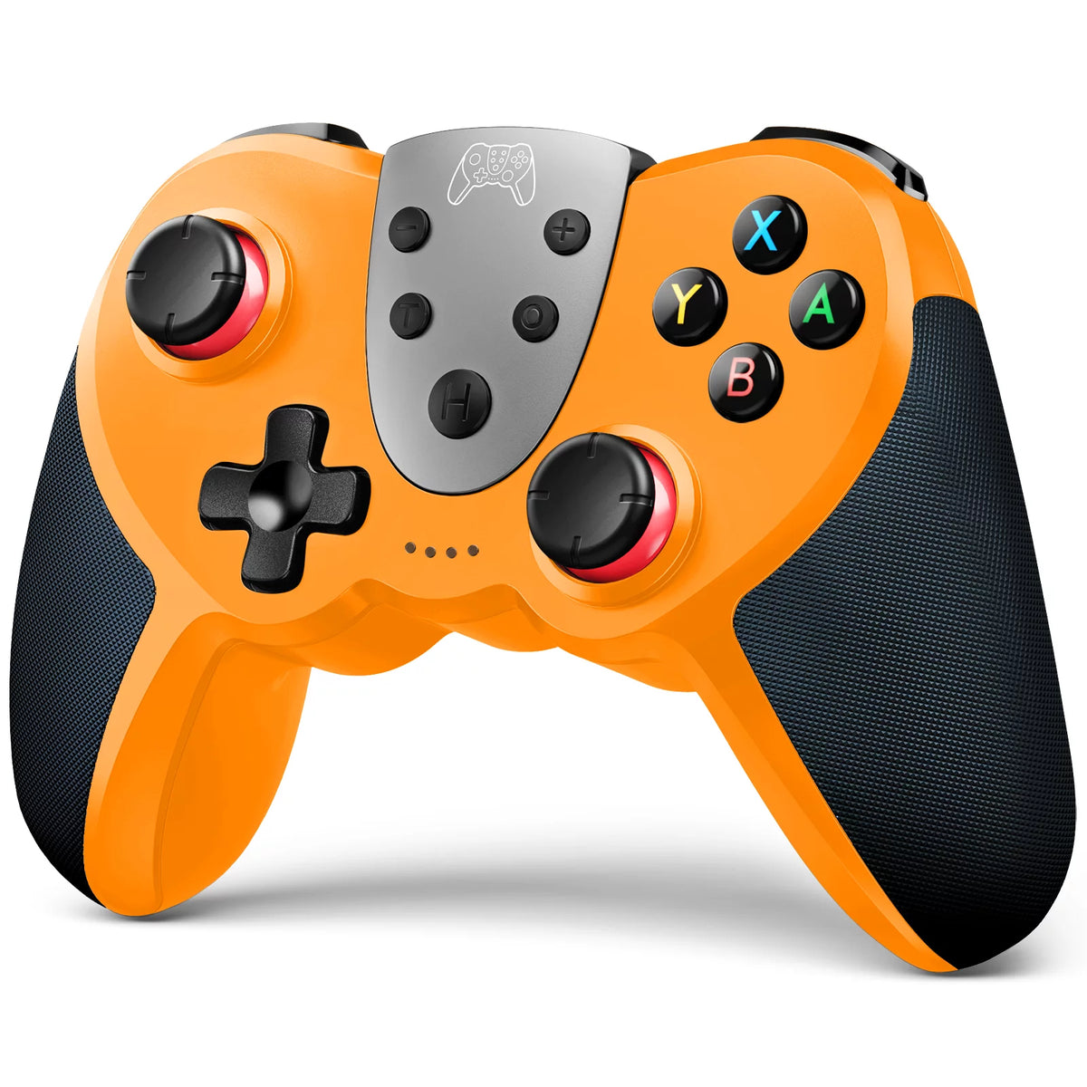 Wireless Controller with 4 Vibration Levels, Adjustable Turbo Speed, NFC Technology (Orange) F57410