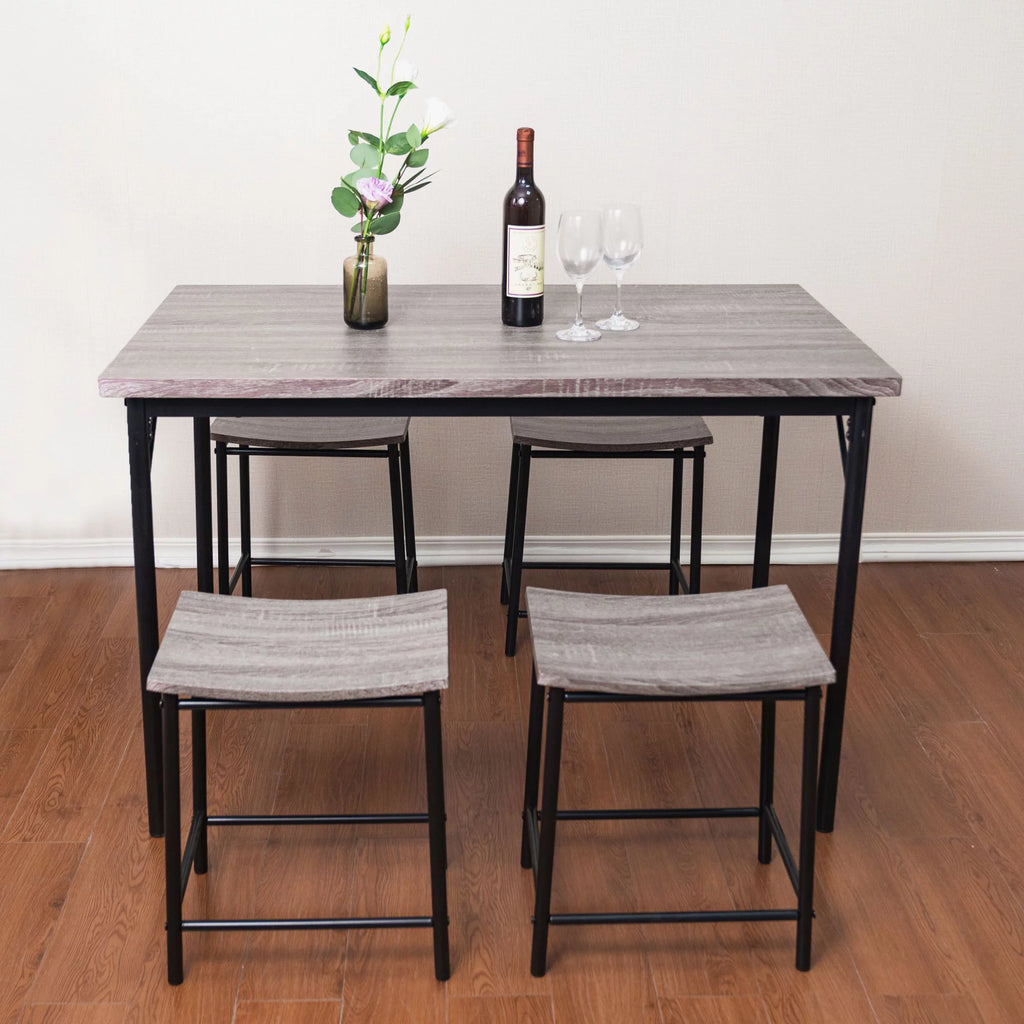5 Piece Dining Room Set 1 Table and 4 Chairs O4013