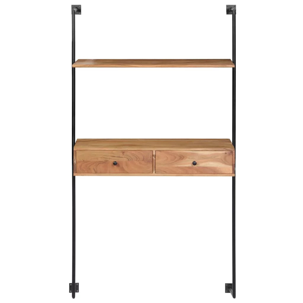 Solid Acacia Wood Wall Desk G764712