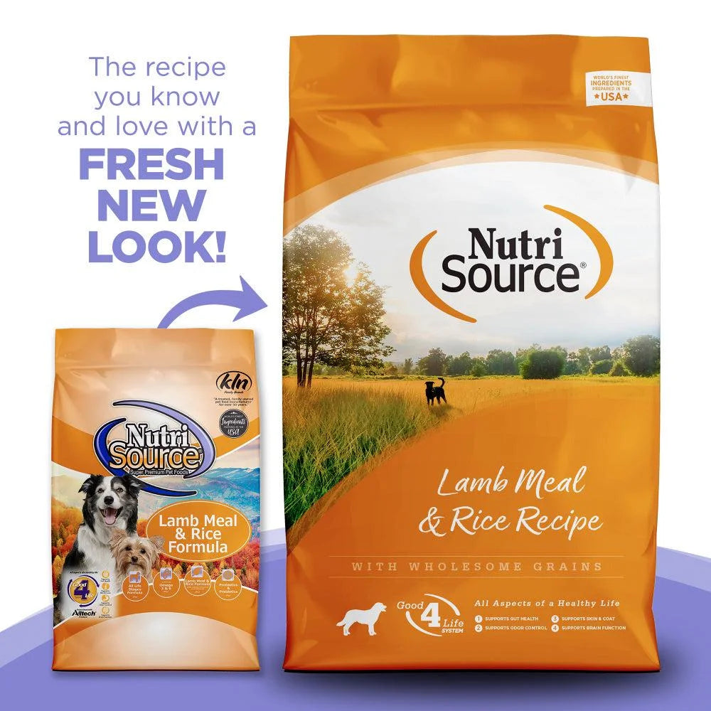 Lamb Meal and Rice Dry Dog Food 15 lb X281