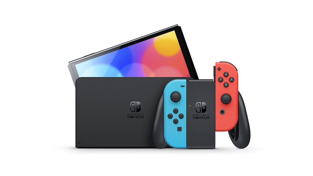 Nintendo Switch OLED Model with Red & Blue Joy-Con H86227