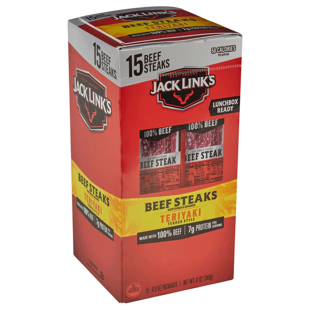 Teriyaki Beef Steak 0.8 Ounce 15 Count L1435