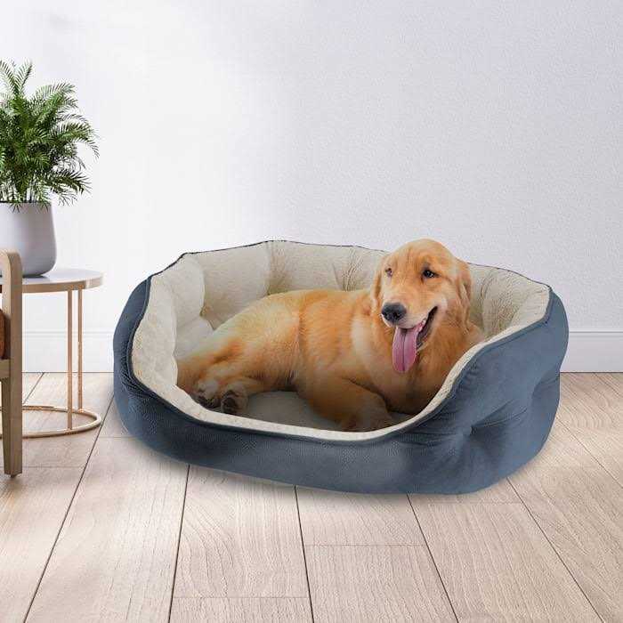 Oval Round Cuddler Pet Dog Bed X173