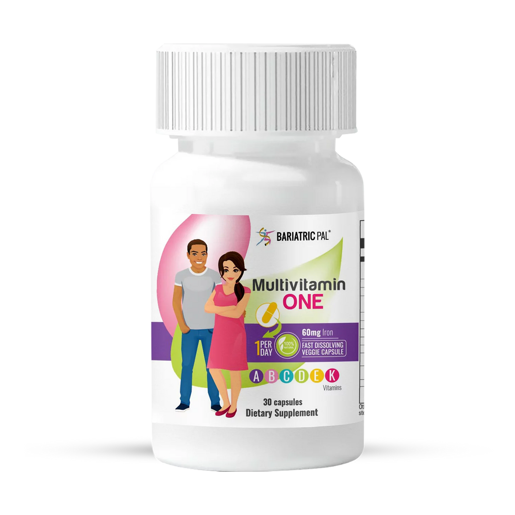 Bariatric Multivitamin Capsules 1-Month Supply with Iron and Calcium Citrate Soft Chews V1841