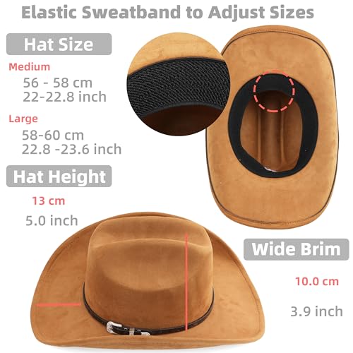 Wide Brim Cowboy Hat P4278
